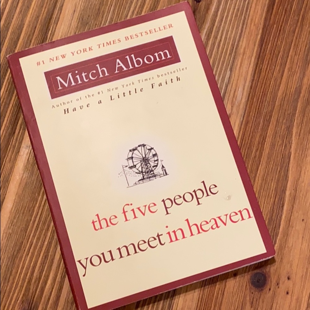 BOOK • 5 PEOPLE YOU MEET IN HEAVEN